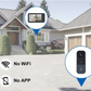 🔔 PROMO FLASH : -50 % ! 🏠 Sonnette Vidéo Sans Fil avec Écran – HD 1080P, Grand Angle 170°, Audio Bidirectionnel & Portée 150 m pour une Maison Plus Sécurisée ✨