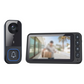 🔔 PROMO FLASH : -50 % ! 🏠 Sonnette Vidéo Sans Fil avec Écran – HD 1080P, Grand Angle 170°, Audio Bidirectionnel & Portée 150 m pour une Maison Plus Sécurisée ✨
