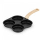 🍳 PROMO FLASH : ÉCONOMISEZ 50% ! 🥞 Poêle Antiadhésive 4 Alvoles – Fonte Durable & Revêtement Alimentaire – Poignée Bakélite for Petit-Déjeuner Familial ✨
