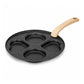 🍳 PROMO FLASH : ÉCONOMISEZ 50% ! 🥞 Poêle Antiadhésive 4 Alvoles – Fonte Durable & Revêtement Alimentaire – Poignée Bakélite for Petit-Déjeuner Familial ✨