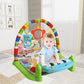 Tapis d’éveil musical – Touches lumineuses, jouets suspendus + piano à pieds – Matériau doux sans BPA – Pliable et léger