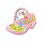 Tapis d’éveil musical – Touches lumineuses, jouets suspendus + piano à pieds – Matériau doux sans BPA – Pliable et léger