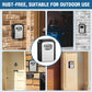 🔑 Boîte à clés sécurisée murale – Fini les clés cachées sous le paillasson – Code 4 chiffres réglable, capacité 5 clés – Idéal pour maison, jardin et locations saisonnières 🏠
