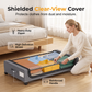 🛏️ Chariot de rangement sous-lit – Fini le désordre dans la chambre – Roulettes 360° silencieuses, cadre acier renforcé – Idéal pour vêtements, chaussures et couvertures 📦