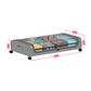 🛏️ Chariot de rangement sous-lit – Fini le désordre dans la chambre – Roulettes 360° silencieuses, cadre acier renforcé – Idéal pour vêtements, chaussures et couvertures 📦