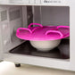 🏆 Offre spéciale du dernier jour :16.99€ ! 🎁 Deux achetés un offert 🍽️ Plateau Pliable 2-en-1 pour Micro-ondes – Réchauffe Deux Plats Ensemble | Poignées Cool-Touch | Silicone Alimentaire Sans BPA✨