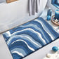 🚪 Tapis de sol absorbant – Fini les sols mouillés et glissants – Doux au toucher, dos antidérapant – Idéal pour salle de bain, cuisine et entrée 🧺