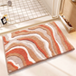 🚪 Tapis de sol absorbant – Fini les sols mouillés et glissants – Doux au toucher, dos antidérapant – Idéal pour salle de bain, cuisine et entrée 🧺