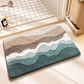 🚪 Tapis de sol absorbant – Fini les sols mouillés et glissants – Doux au toucher, dos antidérapant – Idéal pour salle de bain, cuisine et entrée 🧺