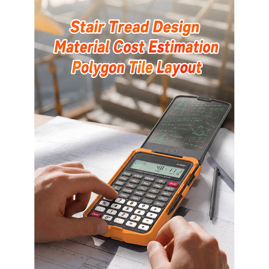📐 LIMITED‑TIME 50% OFF! ✏️ Engineering Calculator with Writing Tablet – Jobsite‑Ready, Practical, Time‑Saving ✨