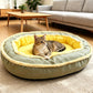 📢📢50 % DE RÉDUCTION !! ⏰Lit Confortable pour Animaux – Mousse de Soutien & Double Texture Respirante pour un Repos Douillet.