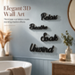 🎉 PROMOTION 2026 — Plus de 13 000 vendus ! 🛁 Set de décoration murale de salle de bains style ferme, 4 pièces, panneaux en bois de peuplier découpés en 3D 🧱✨
