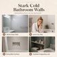 🎉 PROMOTION 2026 — Plus de 13 000 vendus ! 🛁 Set de décoration murale de salle de bains style ferme, 4 pièces, panneaux en bois de peuplier découpés en 3D 🧱✨