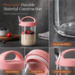 🥣 PROMO FLASH : 50% DE RÉDUCTION ! Bocal Portable en Verre Borosilicaté – Couvercle Étanche & Support Cuillère Intégré for Yaourt et Flocons d'Avoine Sans Fuite ✨