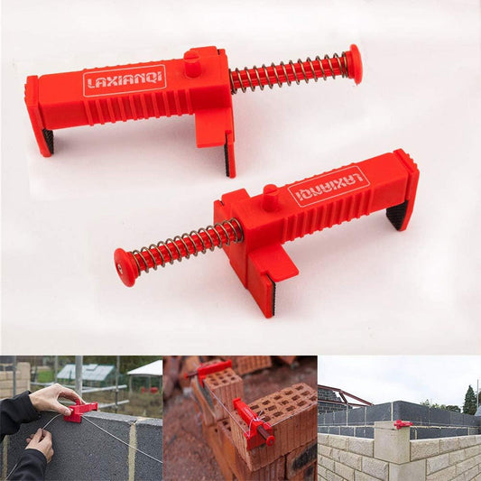 💪 PROMO FLASH : 50% DE RÉDUCTION ! Pinces à Cordeau Réglables en PA6 avec Rallonges – Double Taille & Installation Sans Outil for Alignement Précis sur Chantier 🧱✨