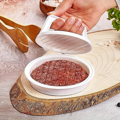 🍔 PROMO FLASH : 50% DE RÉDUCTION ! Presse à Hamburger pour Galettes Parfaites – Design Texturé Strié & Poignée Ergonomique for Burgers de Qualité Restaurant à la Maison ✨