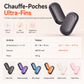 ⏳🔥OFFRE LIMITÉE −50% !⏰Chauffe-mains rechargeable magnétique détachable 2 en 1, mini chauffe-mains électrique USB portable