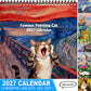 Calendrier 2027 de Mèmes de Chats Drôles