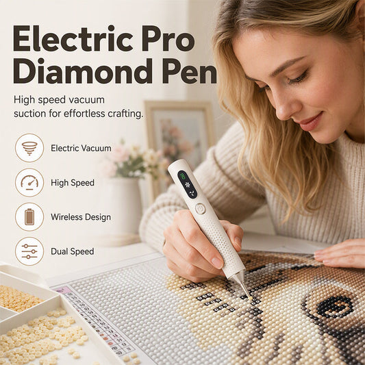 ✨ Stylo Électrique Rechargeable pour Diamants 🚀