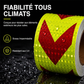 🛒 Offre limitée : –50 % ! 🚛 Ruban réfléchissant prismatique – Fini les angles morts et les risques la nuit – Visibilité 3x supérieure, résistant aux UV – Idéal pour remorques, usines et zones dangereuses ⚠️