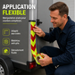 🛒 Offre limitée : –50 % ! 🚛 Ruban réfléchissant prismatique – Fini les angles morts et les risques la nuit – Visibilité 3x supérieure, résistant aux UV – Idéal pour remorques, usines et zones dangereuses ⚠️