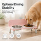 🐱🐶 Gamelles doubles surélevées – Protection cervicale et bols amovibles, pour des repas confortables et sains au quotidien 🥣💚