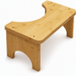 🚽 50% DE RÉDUCTION OFFRE LIMITÉE ! 🪵 21 493 Vendus – Marchepied de Toilette Antidérapant pour Enfants & Adultes – Bambou Naturel, Posture Ergonomique & Support Solide 🦶