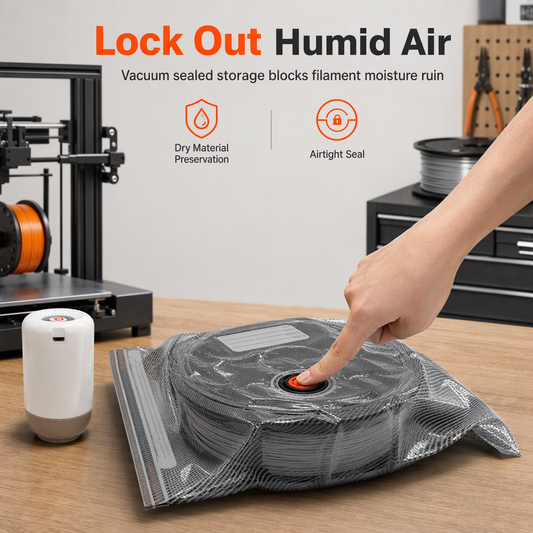 🛡️ PROMO FLASH : 50% DE RÉDUCTION ! Kit de Sacs Sous Vide pour Filaments 3D – Double Zip Hermétique & Protection UV for Garder Vos Bobines Parfaitement Sèches ⚡✨