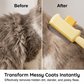Peigne Anti-Puces Autonettoyant pour Animaux