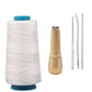 💯 PROMO FLASH : 50% DE RÉDUCTION ! Kit d'Alêne pour Couture du Cuir 3/4 Pièces – Manche en Cuivre Poli & Aiguilles Interchangeables avec Fil Ciré for des Finitions Professionnelles Durables ✨🧵
