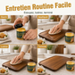 🐝🪵 Baume d'Entretien pour Planches à Découper – Cire d'Abeille Naturelle, Contact Alimentaire et Nutrition Intense
