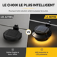 🔥 50% DE RÉDUCTION ! 🛒 Lampes solaires murales pour gouttières ☀️ LED étanches extérieur, parfait pour jardin et clôture ✨