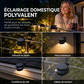 🔥 50% DE RÉDUCTION ! 🛒 Lampes solaires murales pour gouttières ☀️ LED étanches extérieur, parfait pour jardin et clôture ✨