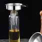 🛒 Offre limitée : –50 % !  Entonnoir en acier inoxydable – Fini les éclaboussures et les liquides renversés – Ouverture large avec évent, poignée ergonomique, emboîtable – Idéal pour huile, sauces et épices 🍶