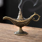 📢📢50% DE RÉDUCTION !! ⏰Brûle-encens Vintage Lampe de Génie Aladdin – Décoration Aromathérapie Inspirée d'Aladdin
