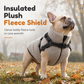 🐕 50% DE RÉDUCTION! ❄️ Manteau d'hiver pour chien – Bandes réfléchissantes & harnais intégré ✨