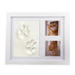 🐾 PROMO FLASH : 50% DE RÉDUCTION ! Kit Cadre Photo Souvenir Empreintes – Triple Volet, Matériaux Non Toxiques & Prise d'Empreinte Haute Précision for Immortaliser les Mains, Pieds de Bébé ou Pattes d'Animaux ✨🤍