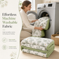 ⏳ Offre limitée −50% ⏰ Couette Été Légère & Fraîchaïte au Rembourrage Fibre de Soja – Tissu Pois Texturé, Lavable en Machine, Couverture Climatisation Adultes & Enfants