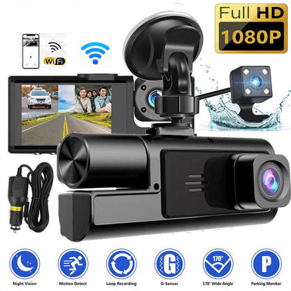 🔥 50% DE RÉDUCTION ! ✨Caméras de Tableau de Bord 1080P pour Voitures