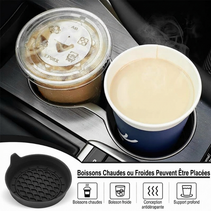 📢📢50 % DE RÉDUCTION !! ⏰ Dessous de Verre Silicone Porte-Gobelet — Anti-Rayures & Anti-Bruit