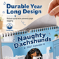 🛒 Offre limitée : –50 % ! 🐶 Calendrier mural 2027 teckels espiègles – Fini les calendriers ternes et les dates oubliées – 12 mois d'humour, grandes cases, reliure double fil – Idéal pour cuisine, bureau et cadeaux 🎁