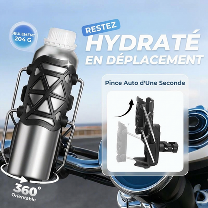 🚴💧 Support de Bouteille de Vélo Adaptatif – Réglable, Robuste et Facile à Installer